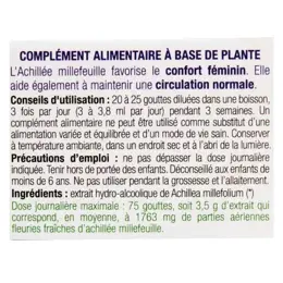 Ladrôme Extraits de Plantes Fraîches Achillée Millefeuille Bio 50ml