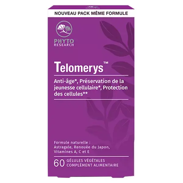 Phyto Research Telomerys 60 gélules