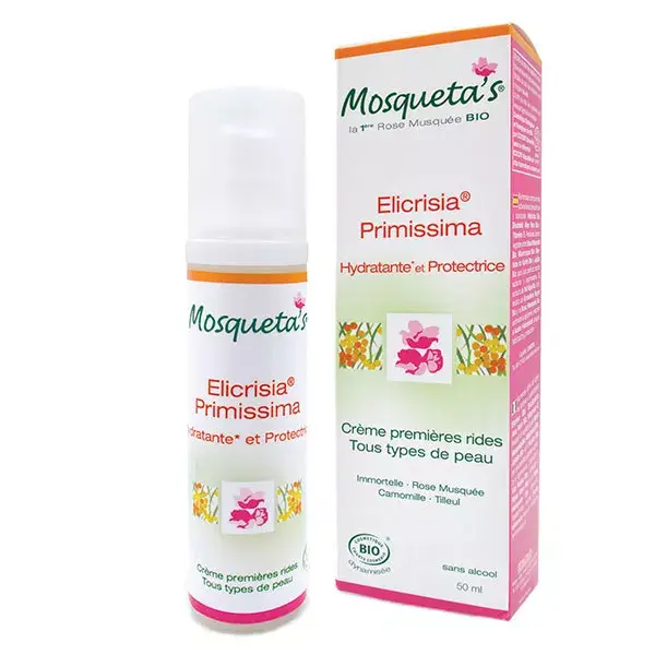 Mosqueta's Organic Elicrisia Primissima Anti-Wrinkle Cream 50ml 