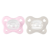 Chicco Physioforma Dual Soft Pacifier Pink/Grey 2-6m 2 pcs