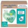 Pampers Harmonie Hybrid Coeur Absorbant Jetable 25 unités