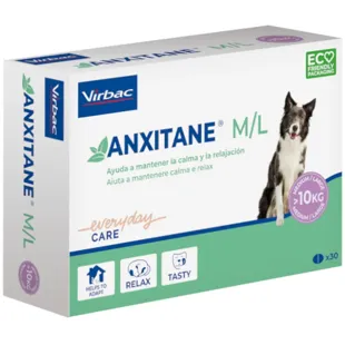 Virbac Anxitane M/L (+10kg) 30 Comprimidos