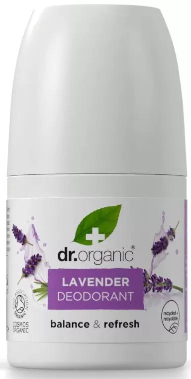 Dr. Organic Desodorante Roll-on Lavanda 50 ml