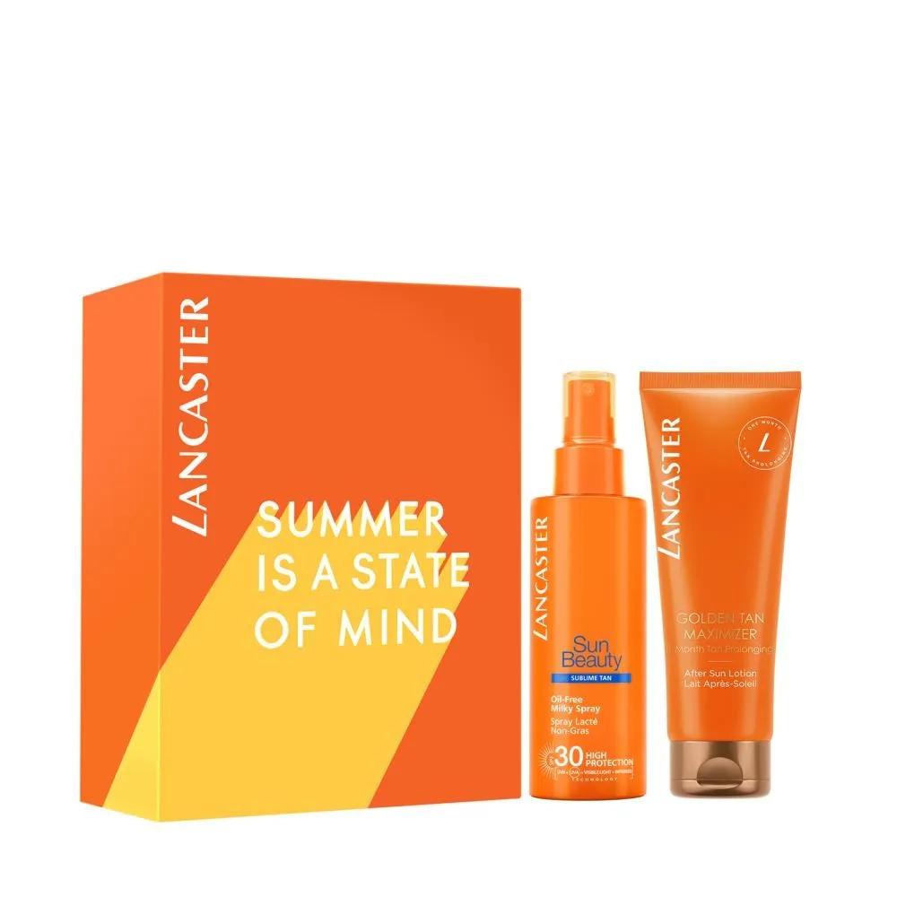 Lancaster Kit Sun Beauty Milky Spray Spf30 + After Sun Golden Tan Maximizer 150 ml+125 ml