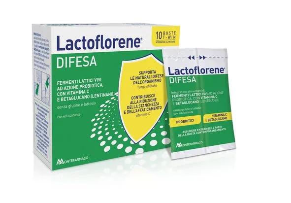 Lactoflorene Difesa Integratore Difese Immunitarie 10 Bustine