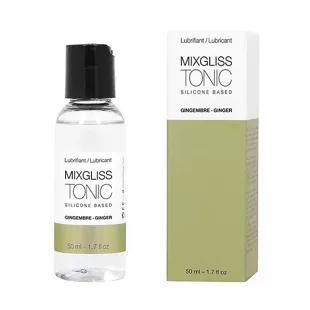 Mixgliss 2 in 1 Lubrificante e Massaggio Silicone Tonico Zenzero 50ml