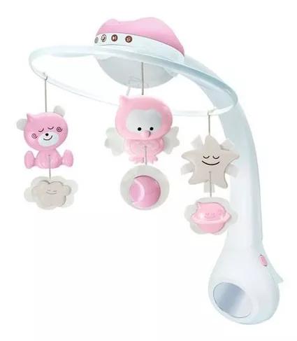 Infantino Carrossel Musical 3 em 1 Rosa