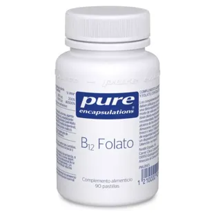Pure Encapsulations B12 Folate 90 Tablets