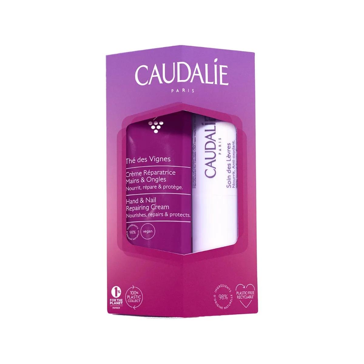 Caudalie Duo Mani e Labbra Thé des Vignes Crema Mani + Stick Labbra