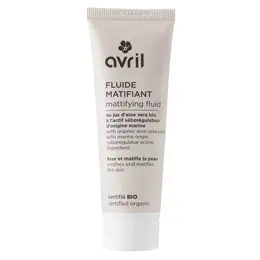 Avril Soin du Visage Fluide Matifiant Bio 50ml