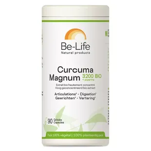 Be-Life Curcuma Magnum 3200 + Piperina Biologica 90 capsule