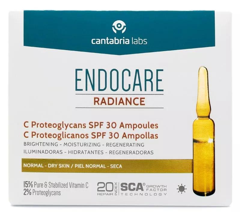 Endocare Radiance C Proteoglicanos SPF30 10 Ampolas x 2ml