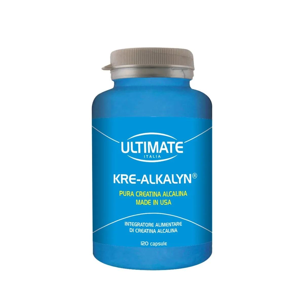 Ultimate Italia Kre Alcalyn Integratore Creatina Alcalina 120 Capsule