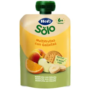 Hero Solo Multifruit Bag with Cookie +6m 100 gr