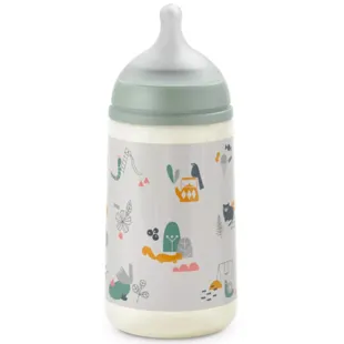 Suavinex Biberão Anti-Cólicas Tetina Fisiológica de Fluxo Médio SX Pro Walk Verde +3m 270 ml
