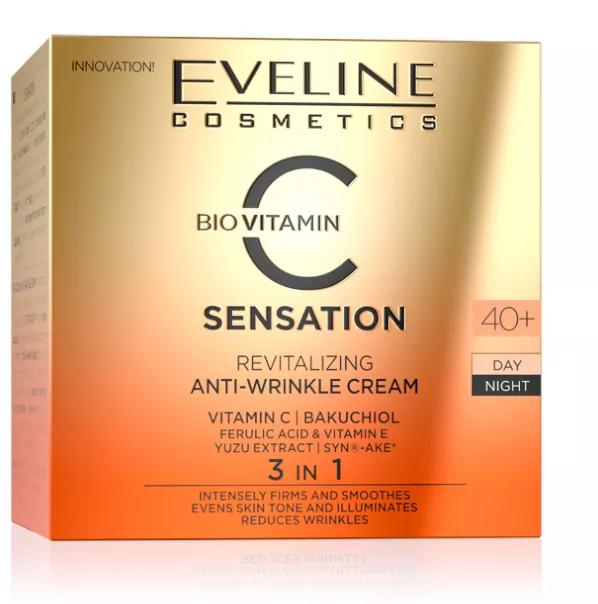 Eveline C Sensation Creme Antirrugas Revitalizante +40 50 ml