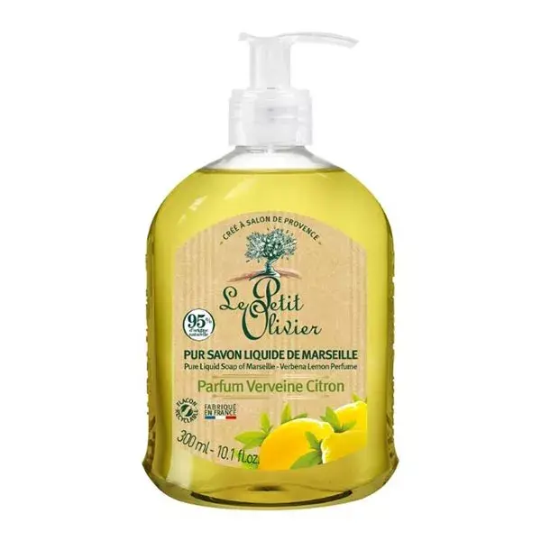 Le Petit Olivier Marseille Liquid Soap Lemon Verbena Scent 300ml