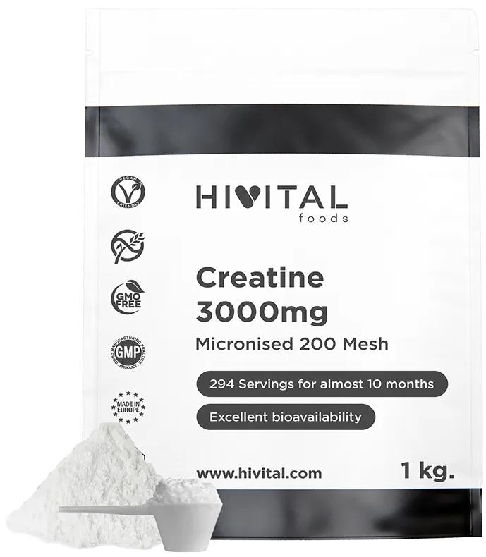 Créatine Hivital 3000 mg 1 kg