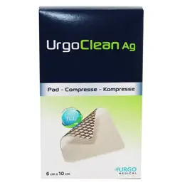 Urgo Médical UrgoClean Ag Compresse 6 x 10cm 16 unités