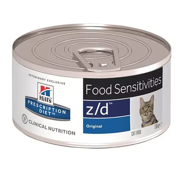 Hill's Prescription Diet Feline Z/D Food Sensitivities Alimento Húmedo 156g