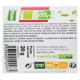 Nat & Form Écoresponsable Ginkgo Biloba Cyprès Bio 120 gélules