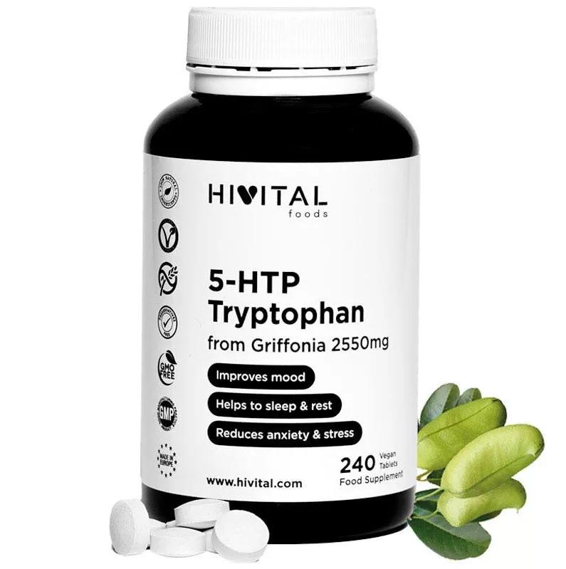 Hivital 5-HTP Triptófano 100 mg 240 Cápsulas