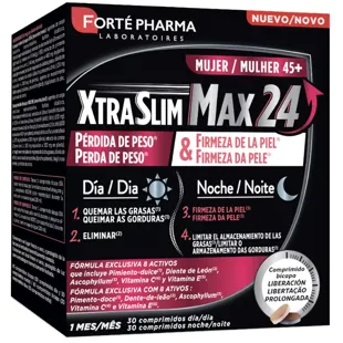 Forté Pharma Xtraslim Max 24 Mulher +45 60 comprimidos