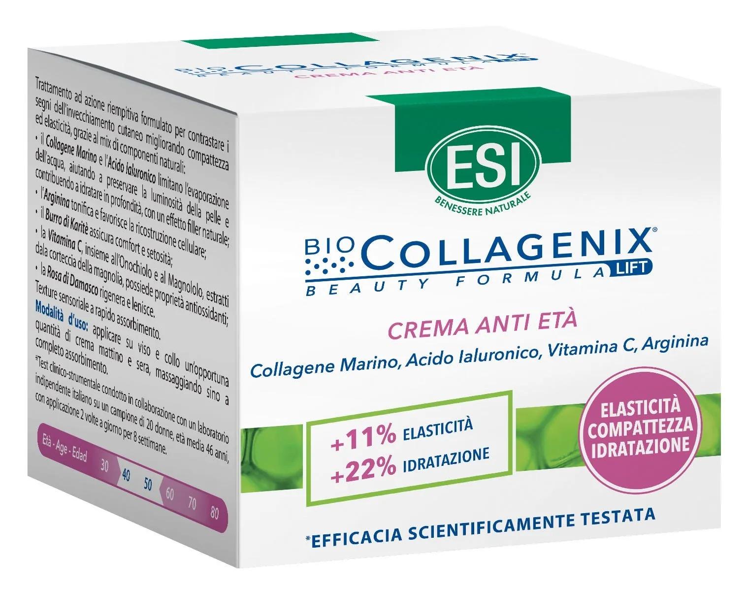 ESI Bio Collagenix Crema Anti-età Viso e Collo 50 ml