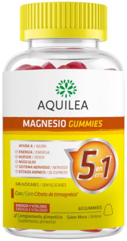 Aquilea Magnésium Saveur Mûre 60 Gummies