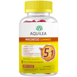 Aquilea Magnesio Sabor Mora 60 Gummies