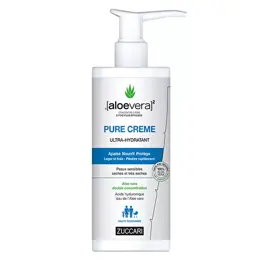 (aloevera)2 Zuccari Pure Crème Ultra-Hydratant 400ml