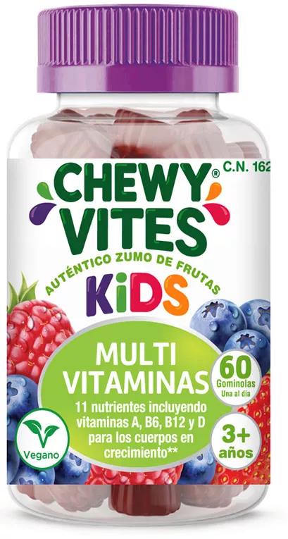 PediaKid Gominolas multivitaminas 22 frutas y verduras 60 ositos