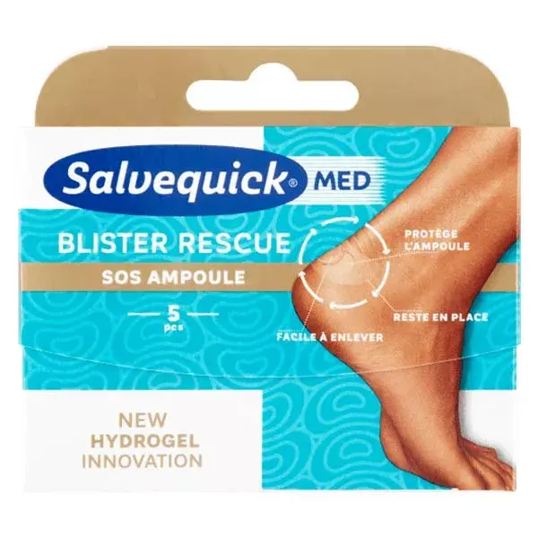 Salvequick Med Blister Rescue SOS Blister Dressing 5 units