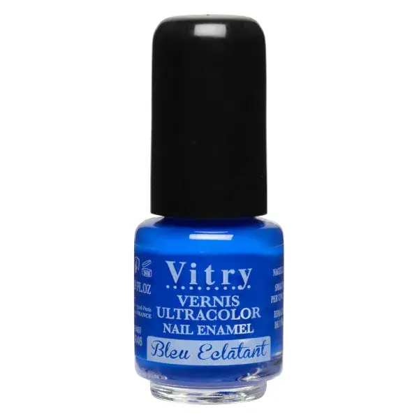 Vitry Vernis à Ongles N°46 Bleu Eclatant 4ml