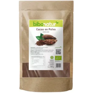 Bibonatur Cacao en Polvo Crudo Bio 250 gr