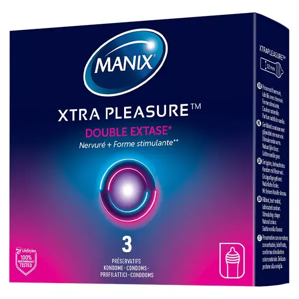 Preservativi Manix Xtra Pleasure 3