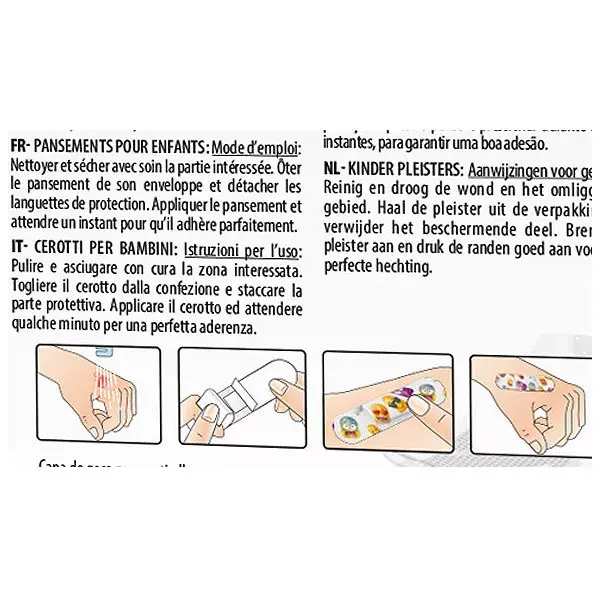 Mifarma Daily First Aid Pansement Enfant Emoticônes 20 unités