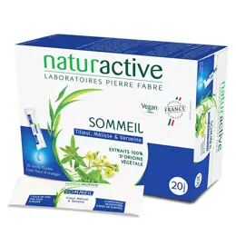 Naturactive Sommeil Stick Fluide Goût Fleur d'Oranger 20 sticks