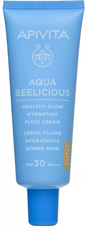 Apivita Aqua Beelicious Crema Iluminador con Color SPF30 40 ml