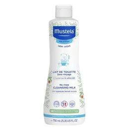 Mustela Bain & Toilette Lait Sans Rinçage 750ml