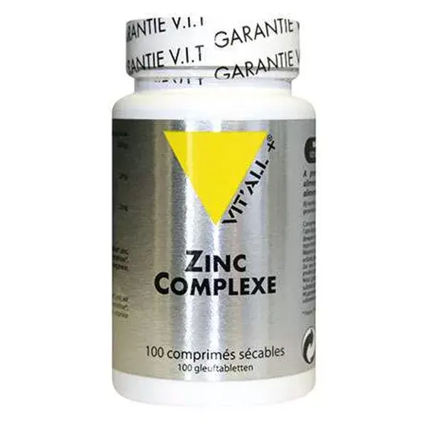 Vit'all+ Zinc Complexe 100 comprimés sécables