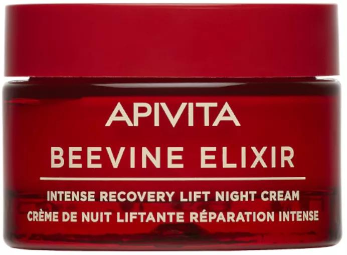 Anti-Falten- und straffende Nachtcreme mit Lifting-Effekt Wine Elixir Apivita 50ml