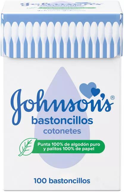Johnson's Baby Bastoncillos de Algodón 100 uds