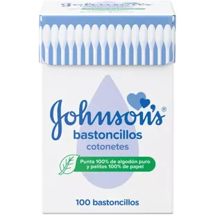 Johnson's Baby Bastoncillos de Algodón 100 uds