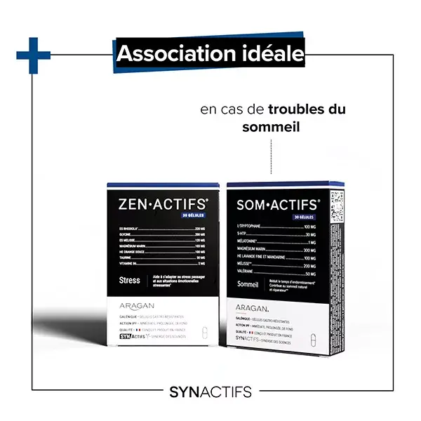 Synactifs Zenactifs Estrés 30 comprimidos 