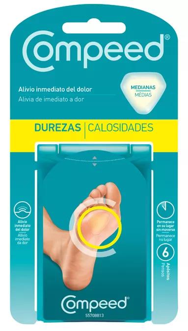 Compeed Durezas Apósitos Medianos 6 uds