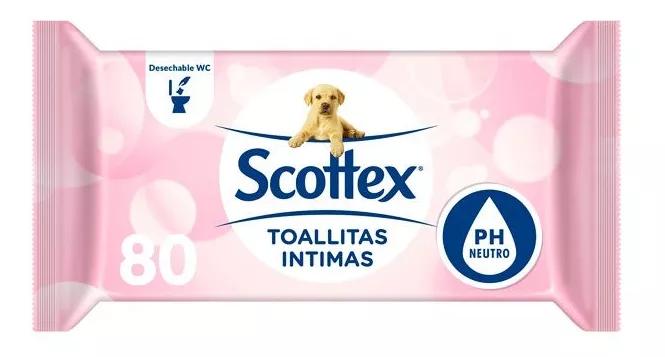 Scottex Toallitas Higiene Íntima Femenina 25 uds