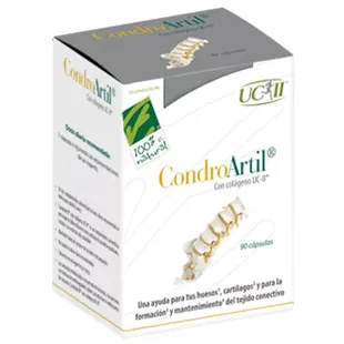 100% Natural Condroartil UCII 90 Cápsulas