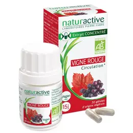 Naturactive Vigne Rouge Bio 30 gélules végétales