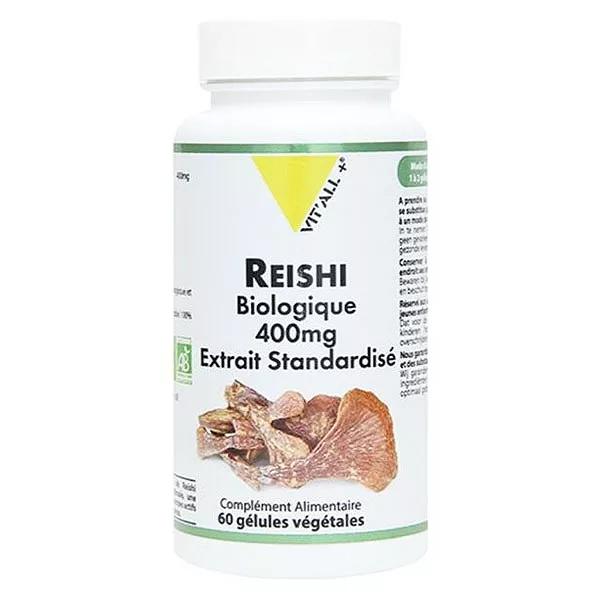 Vit'all+ Reishi 400mg Bio 60 gélules végétales